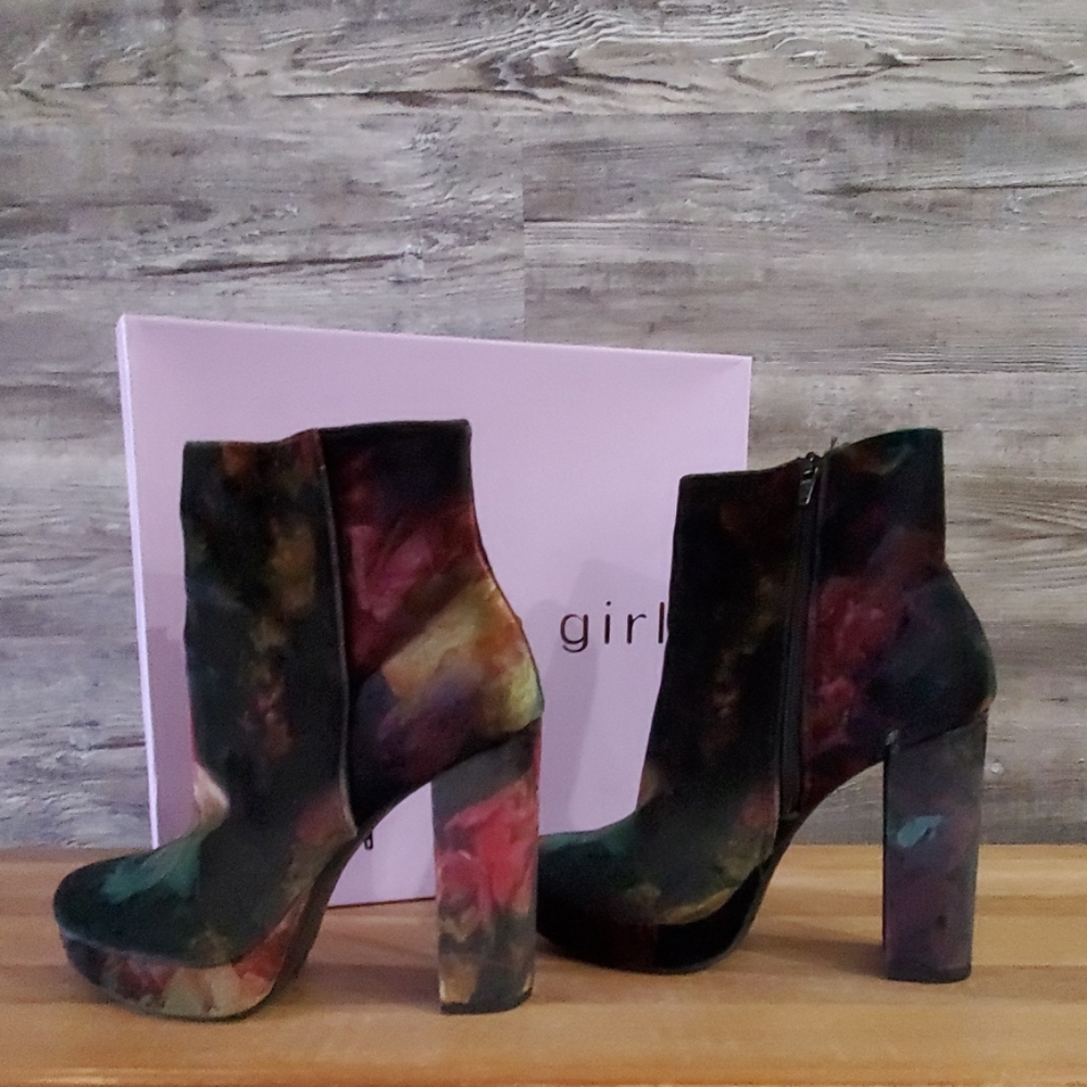 Madden Girl zipper booties